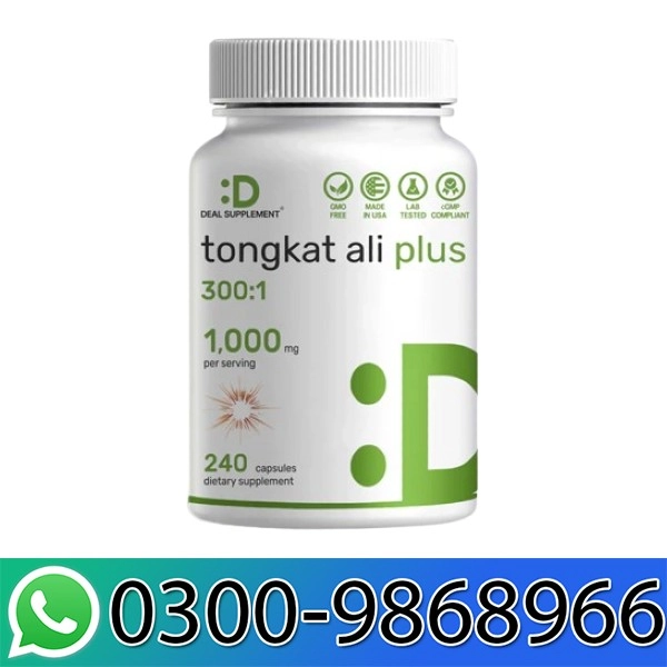 Tongkat Ali 1100mg Per Serving, 240 Capsules In Pakistan