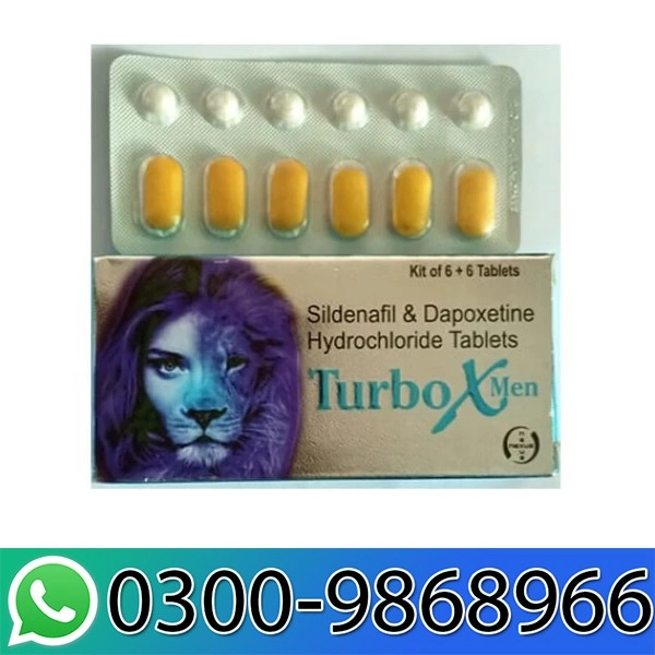 Turbo X Men Tablets Price in Pakistan