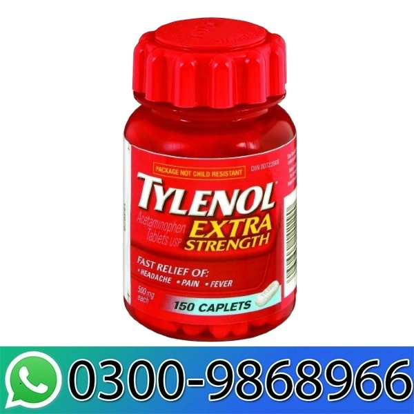 Tylenol Extra Strength 500mg Caplets In Pakistan