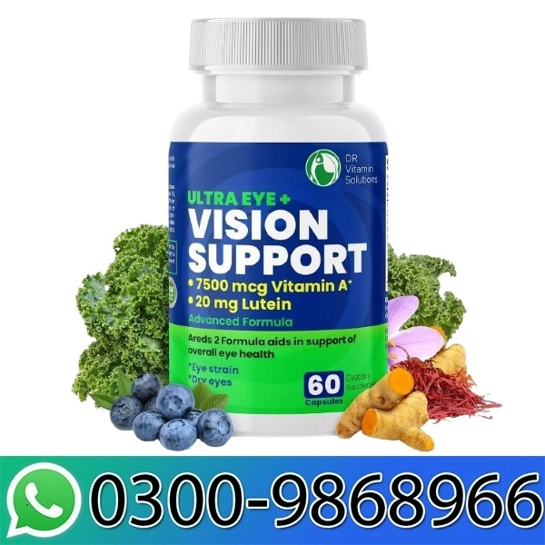 Ultra Eye Vision Support Capsules In Pakistan