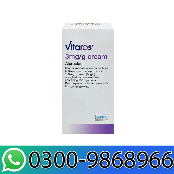 Vitaros Cream In Pakistan