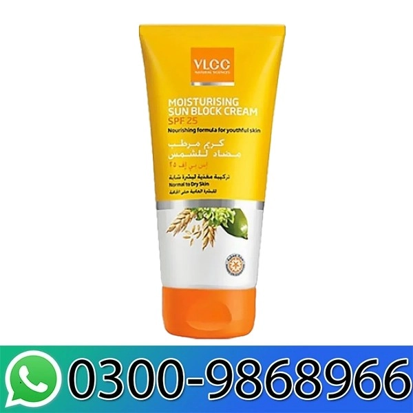 VLCC Moisturizing Sun Block Cream In Pakistan