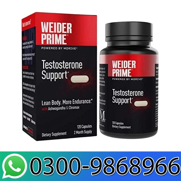 Weider Prime Testosterone Support In Pakistan