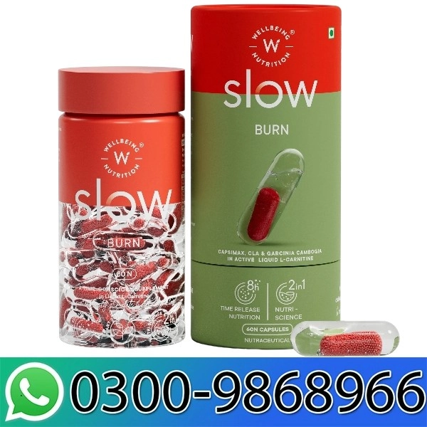 Wellbeing Nutrition Slow Burn Capsule In Pakistan