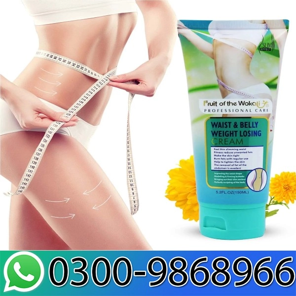 Wokali Waist & Belly Weight Losing Cream 150ml in Pakistan